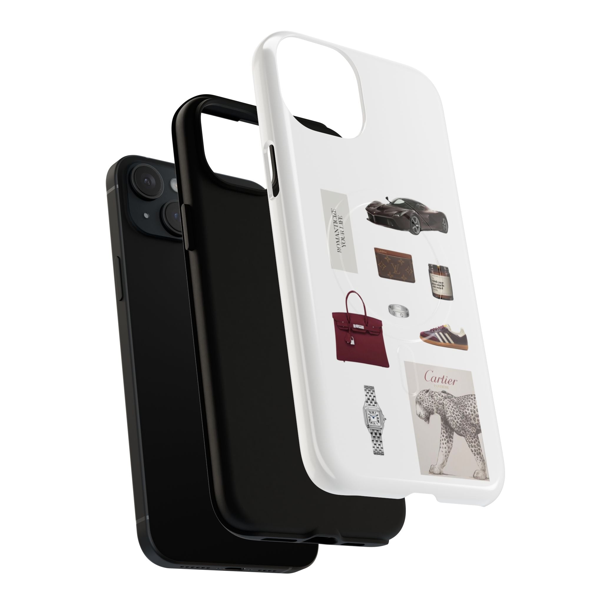 SAEVO Bordeaux Luxe Magnetic iPhone Case