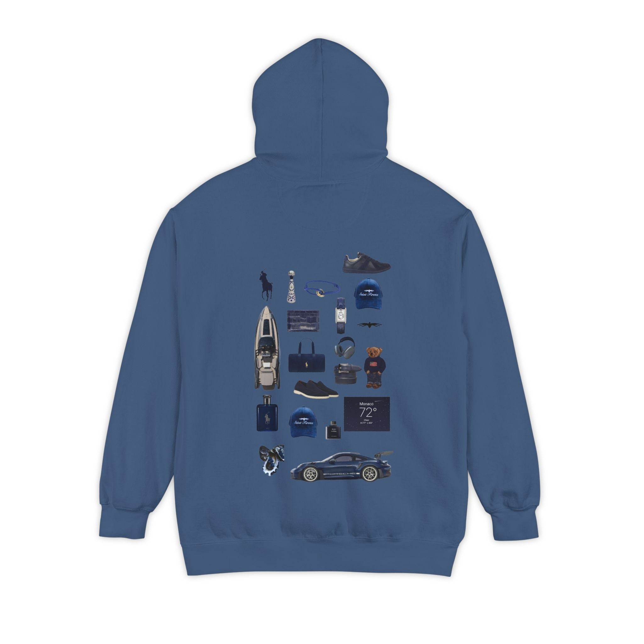 SAEVO Riviera Blue Hoodie