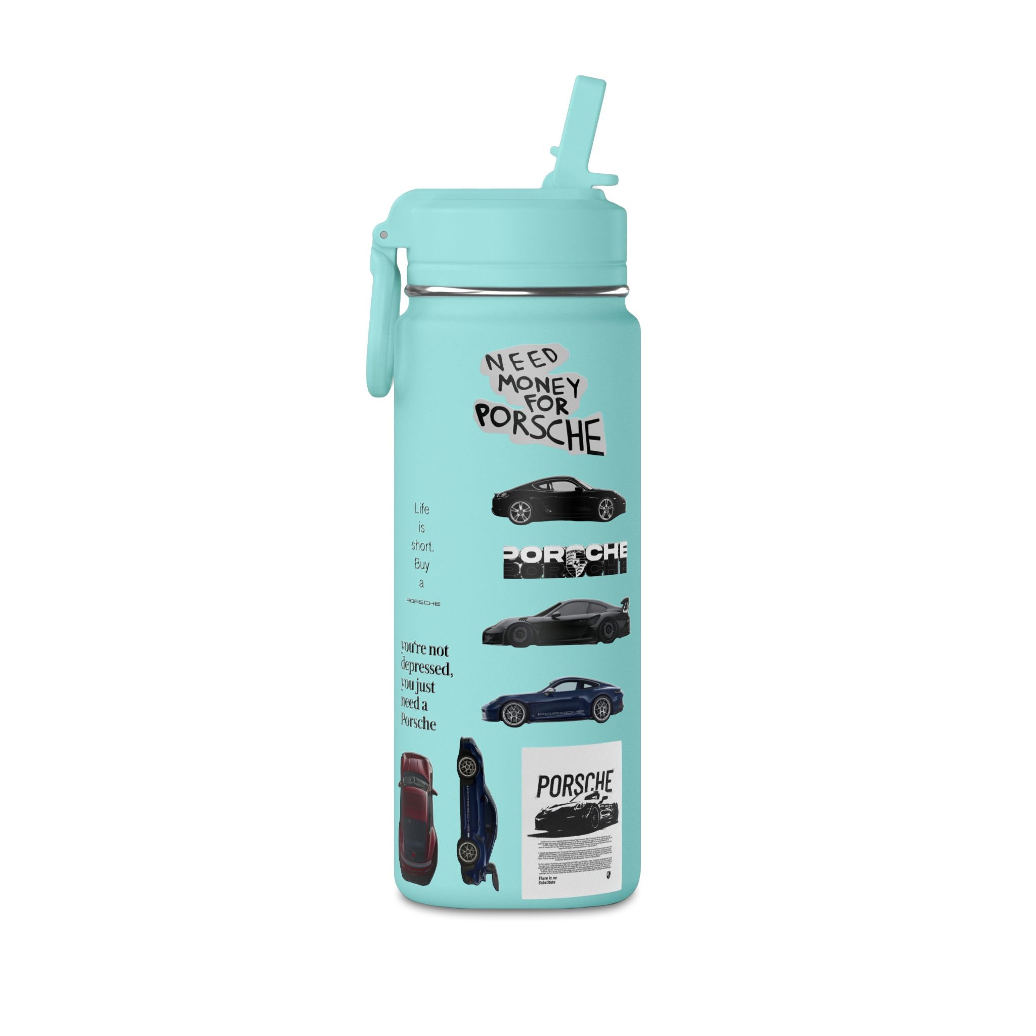 SAEVO Porsche Dreams Mini Water Bottle – 0.6L