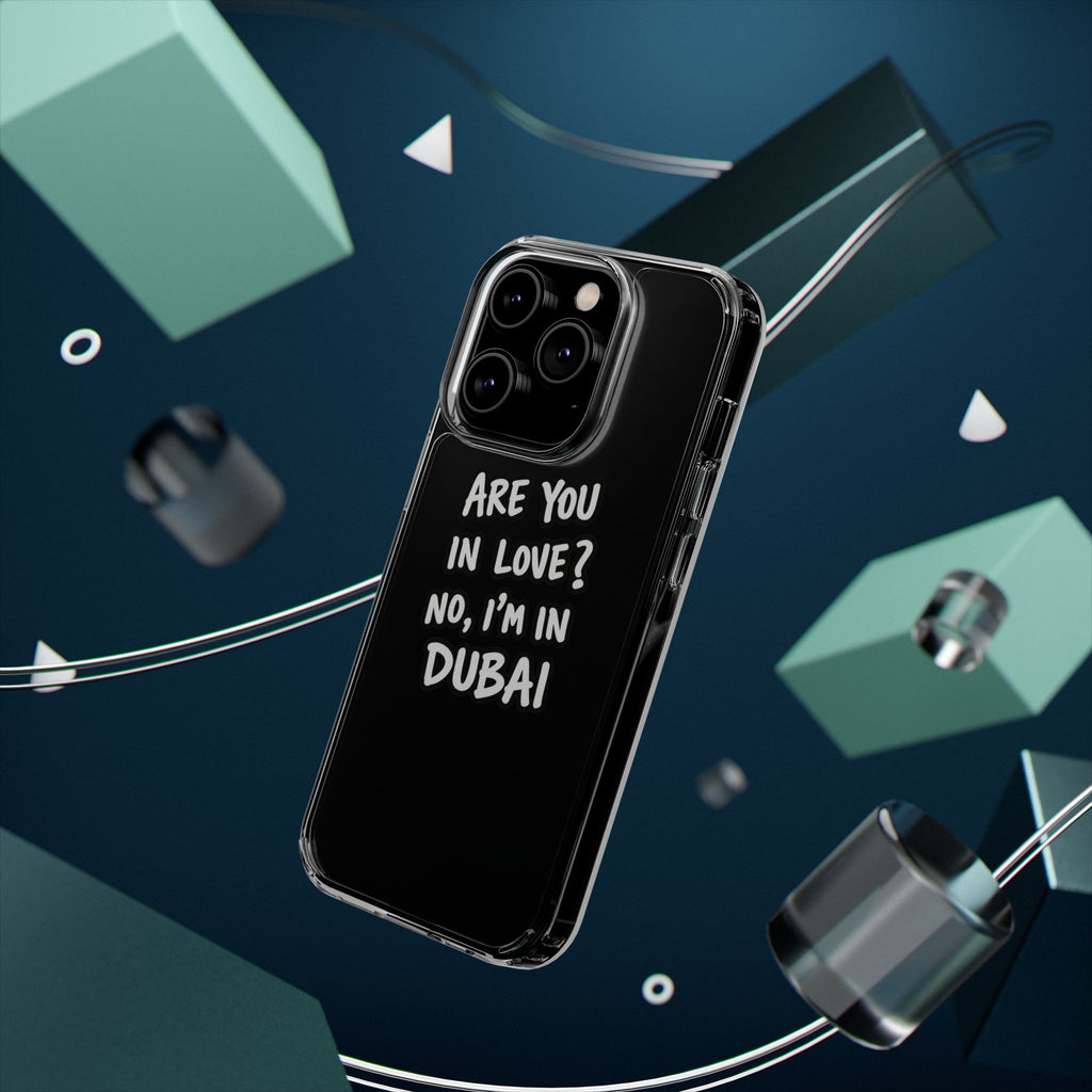 Dubai Love Clear Impact-Resistant Case