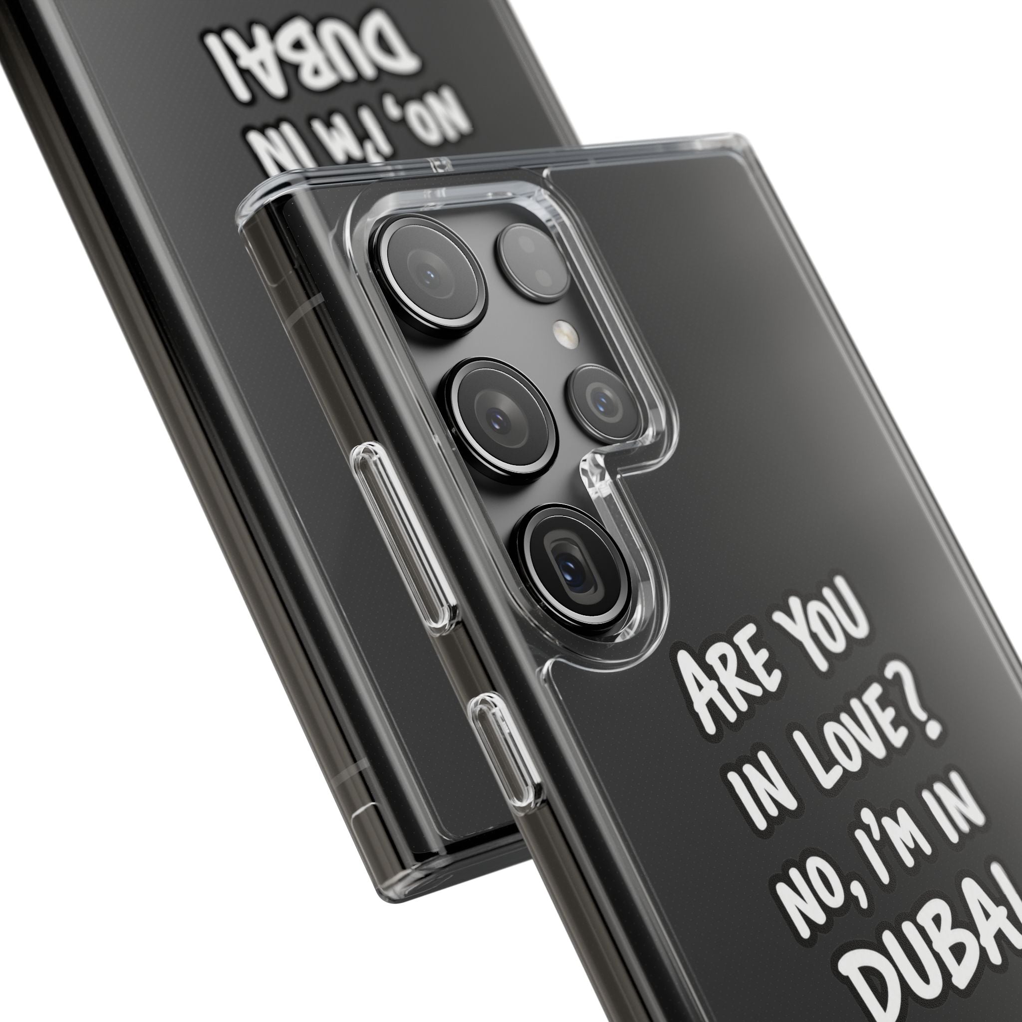 Dubai Love Clear Impact-Resistant Case