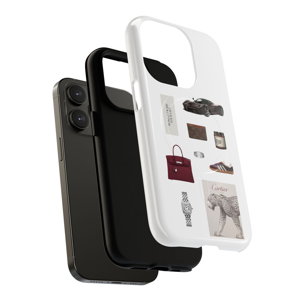 SAEVO Bordeaux Luxe Magnetic iPhone Case