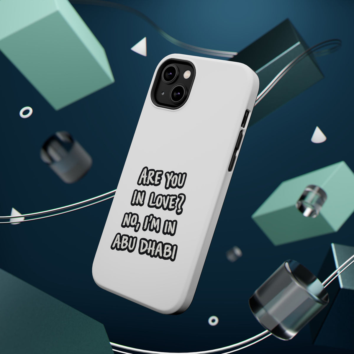 Abu Dhabi Love Magnetic Impact-Resistant Case