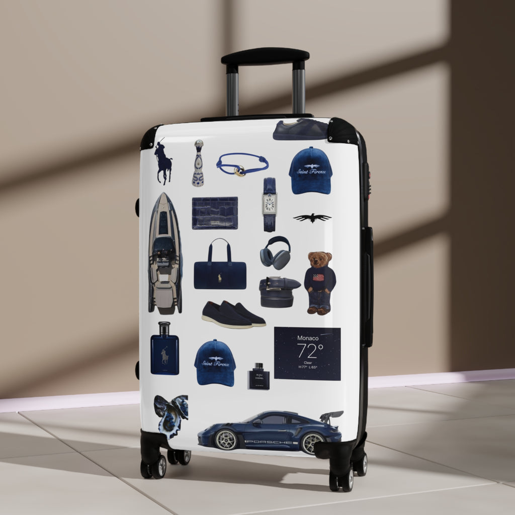 SAEVO Riviera Blue Suitcase