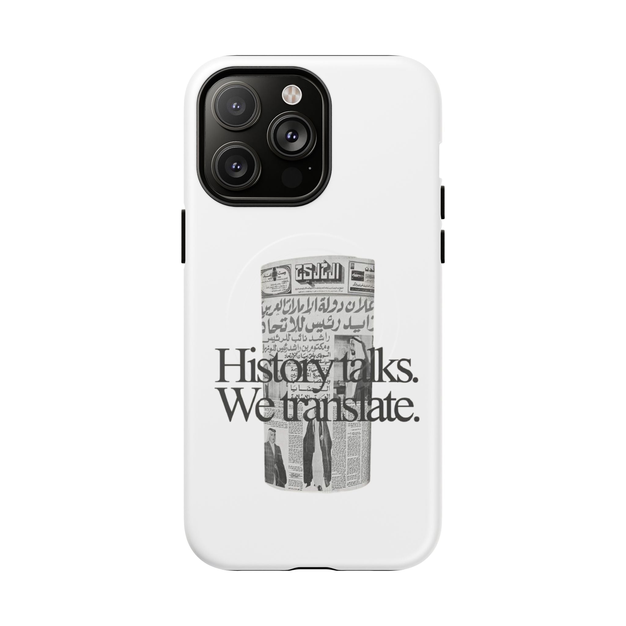 SAEVO UAE History Magnetic iPhone Case