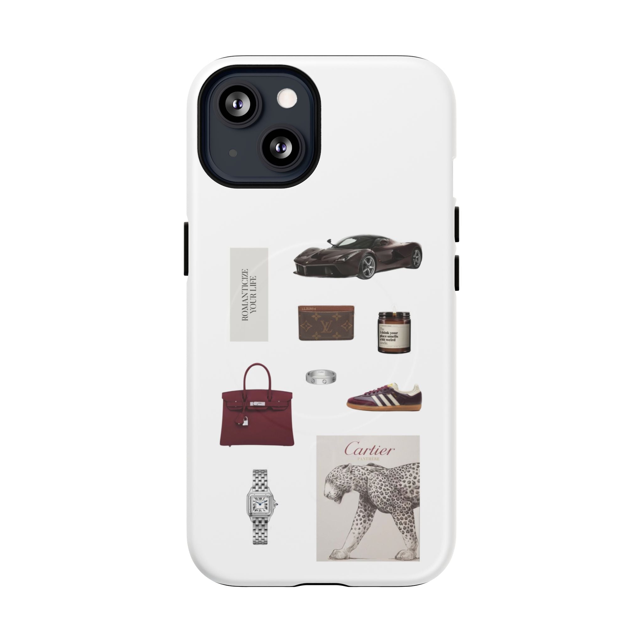 SAEVO Bordeaux Luxe Magnetic iPhone Case
