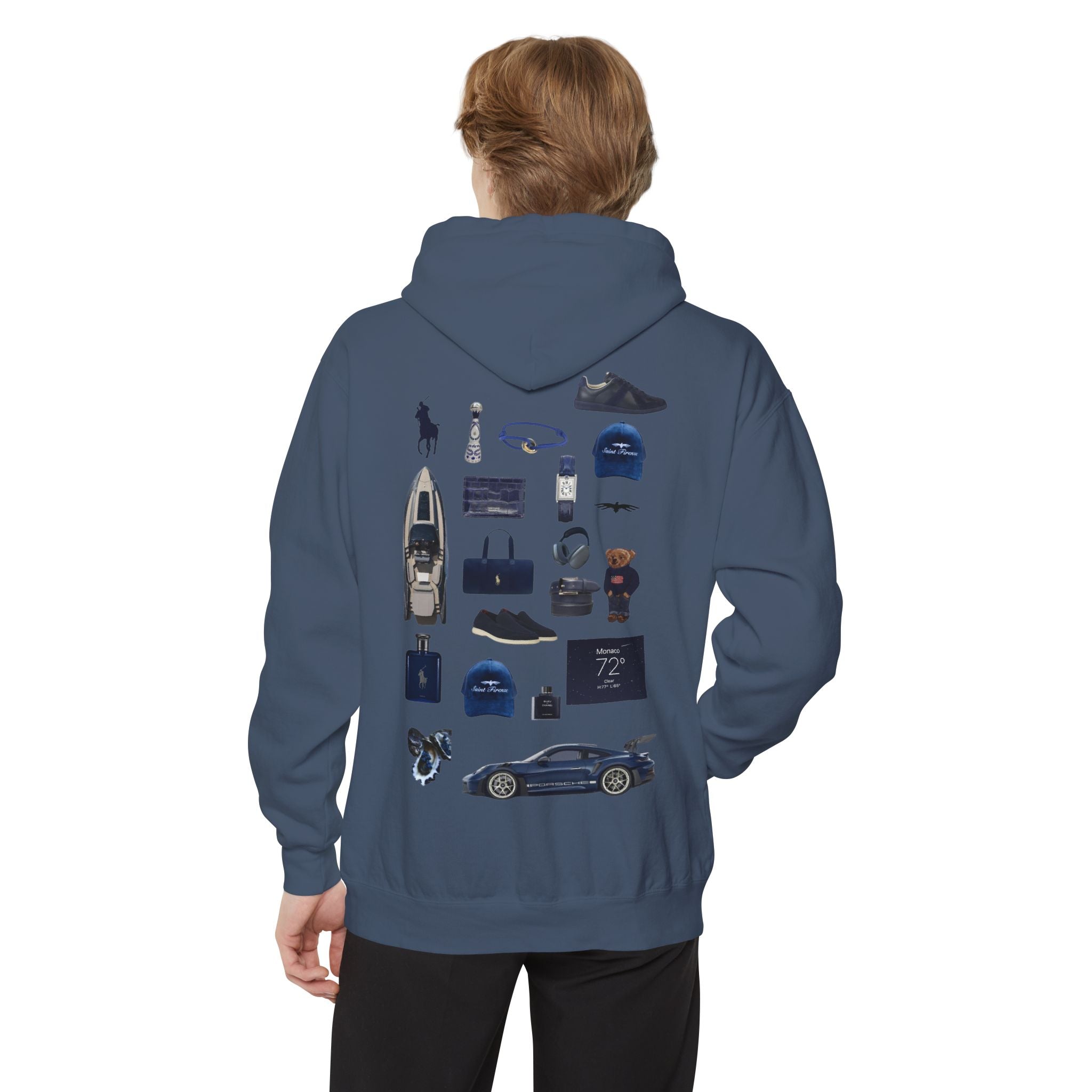 SAEVO Riviera Blue Hoodie