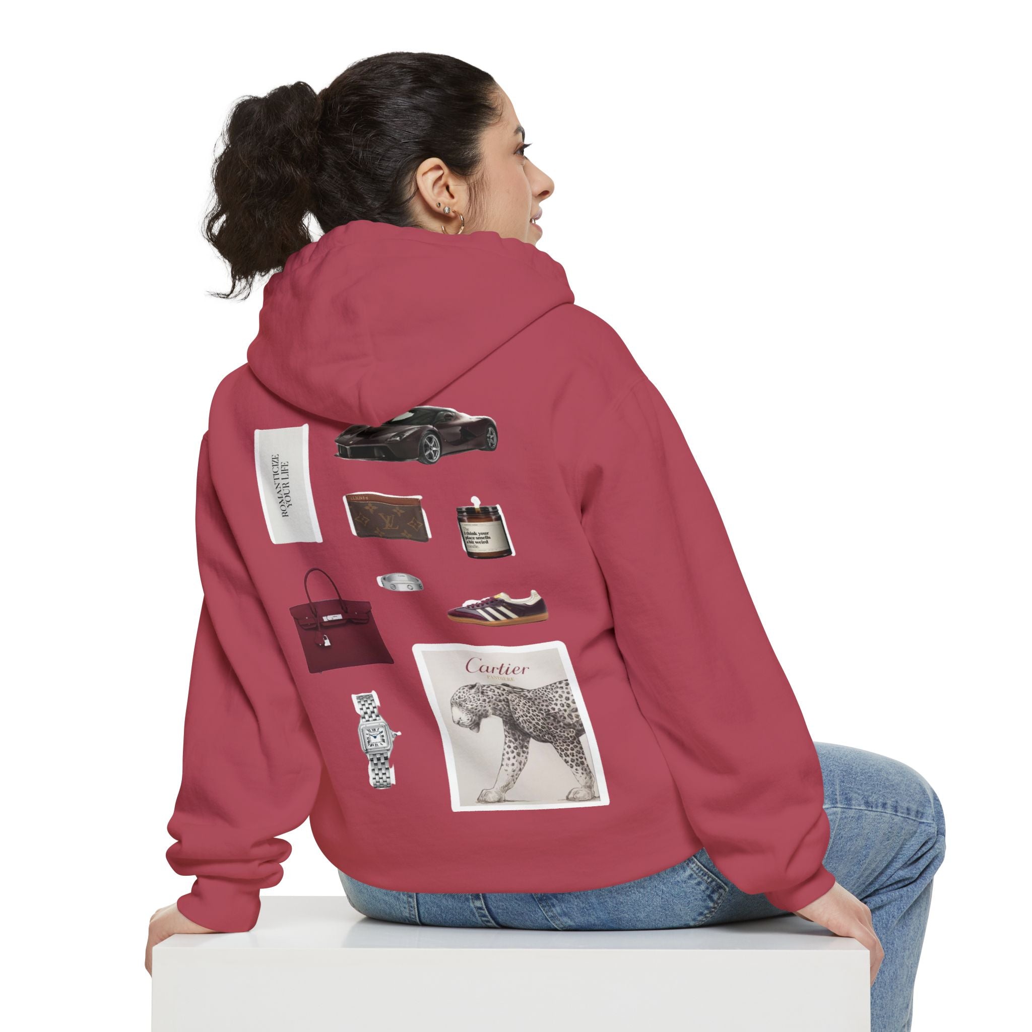 SAEVO Bordeaux Luxe Hoodie