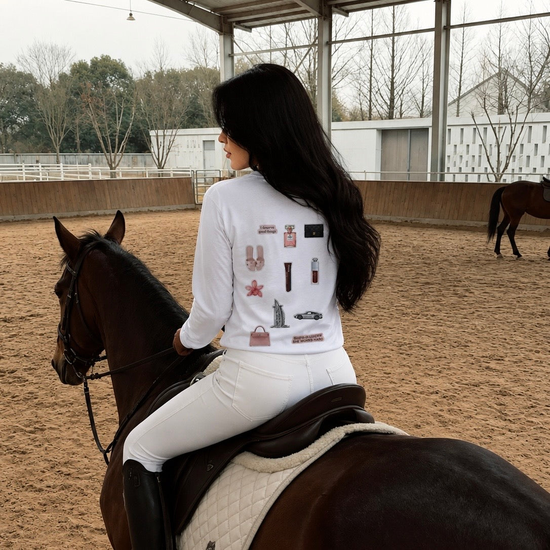 Work Girl Crewneck