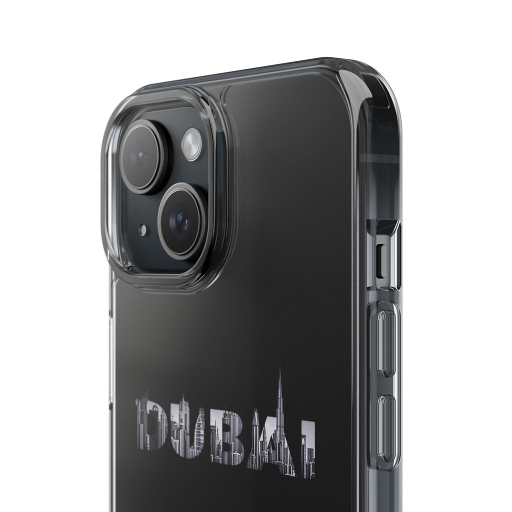 Dubai Skyline Clear Impact-Resistant Case