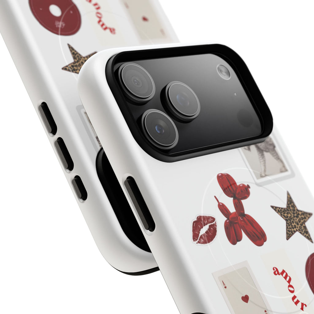 SAEVO Crimson Instinct Magnetic iPhone Case