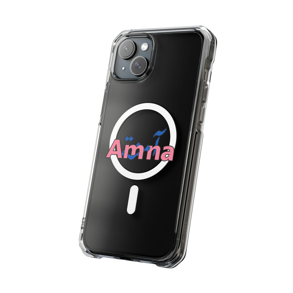 Amna Magnetic Clear iPhone Case