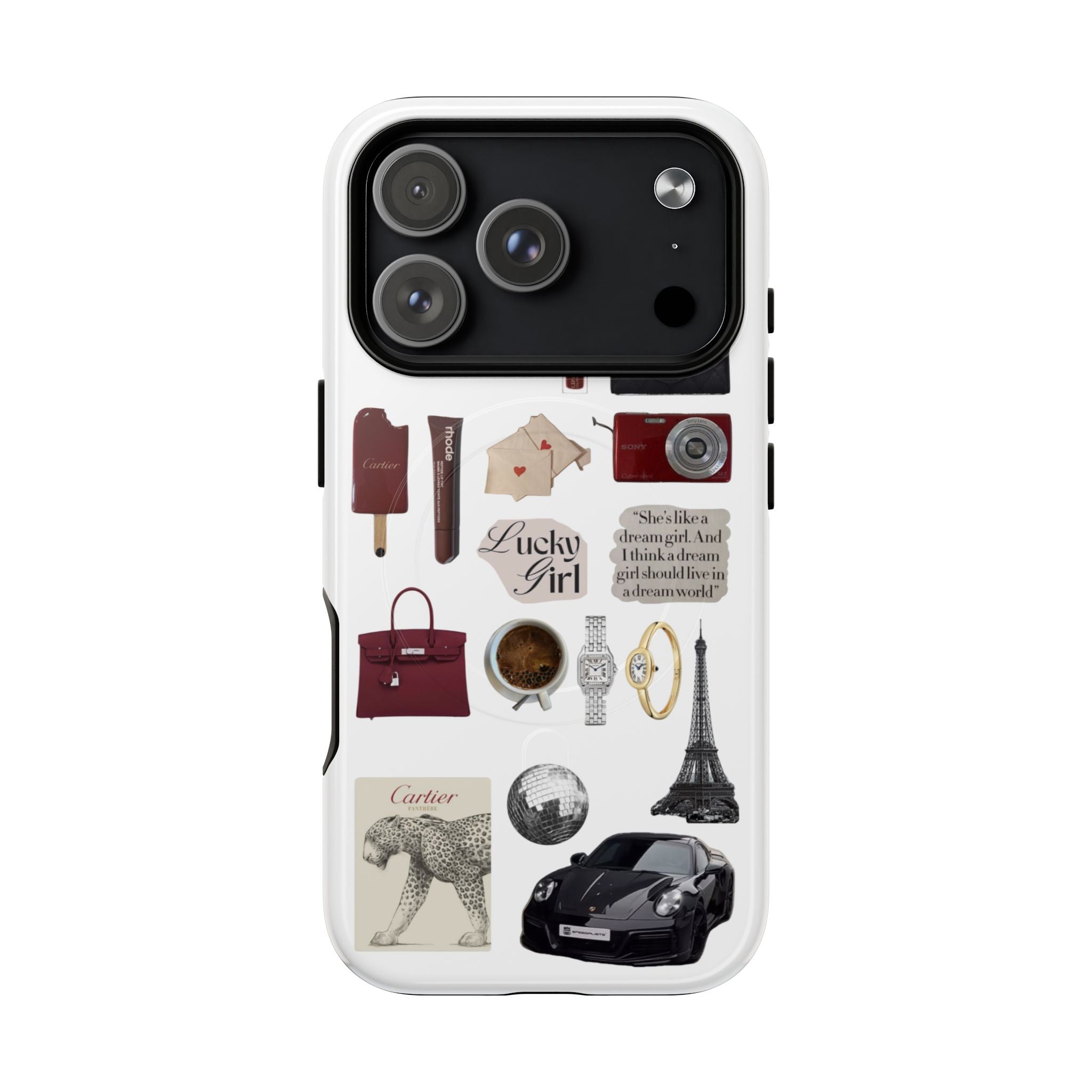 SAEVO Rouge Muse Magnetic iPhone Case