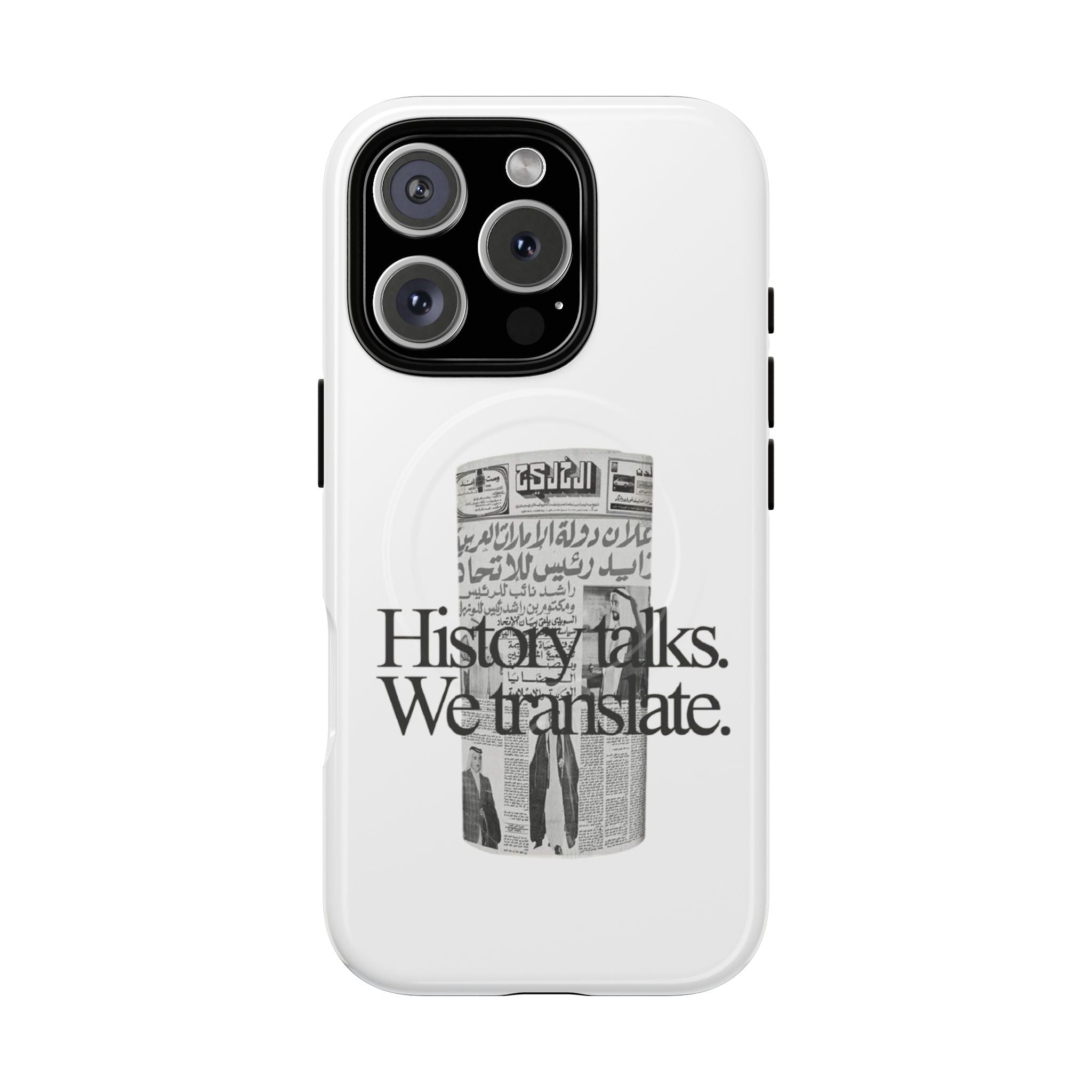 SAEVO UAE History Magnetic iPhone Case