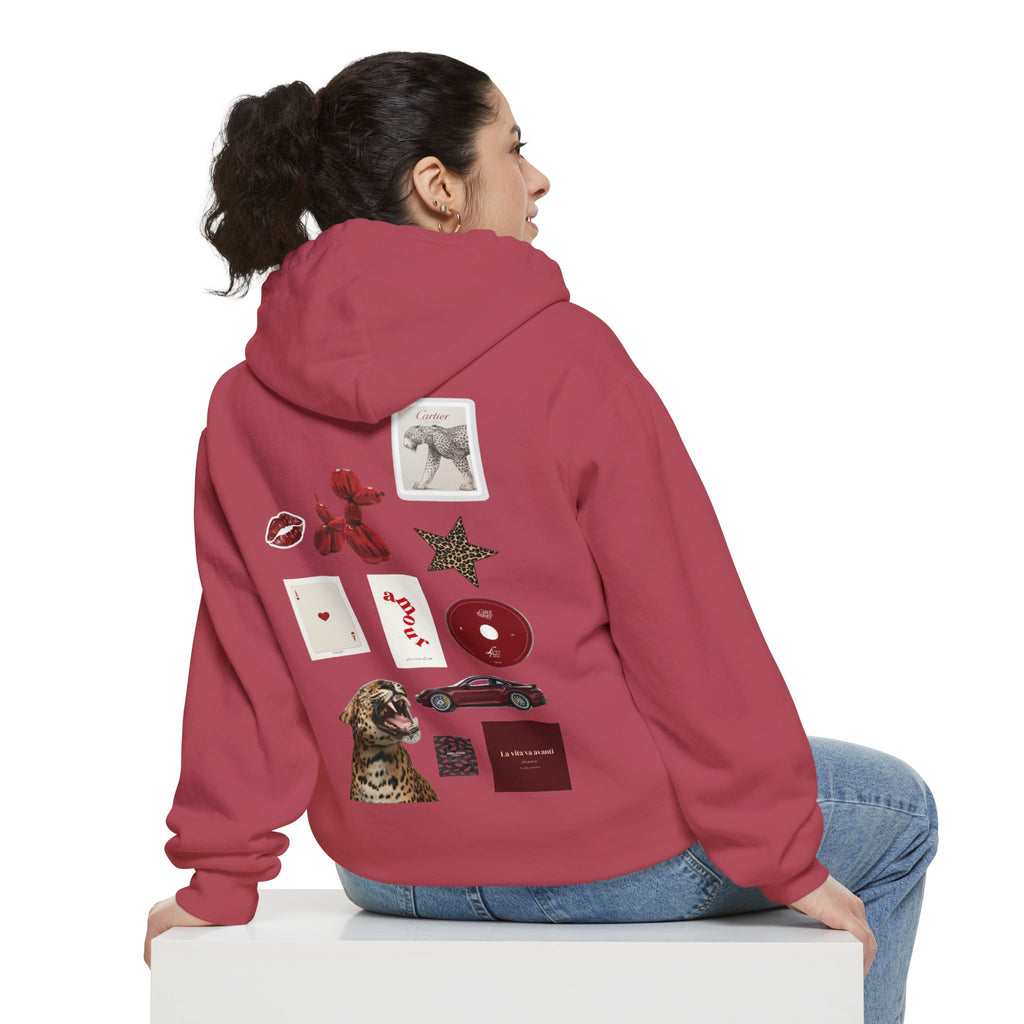 SAEVO Crimson Instinct Hoodie