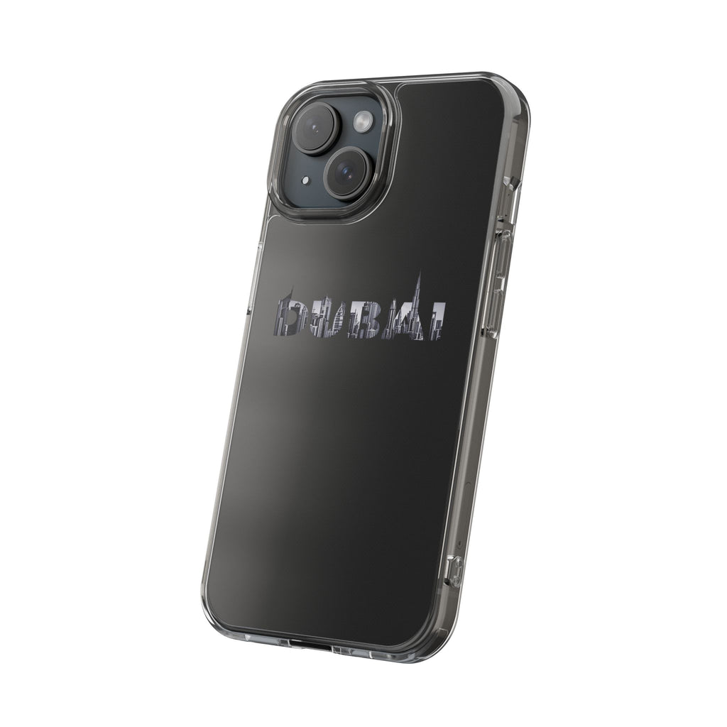 Dubai Skyline Clear Impact-Resistant Case