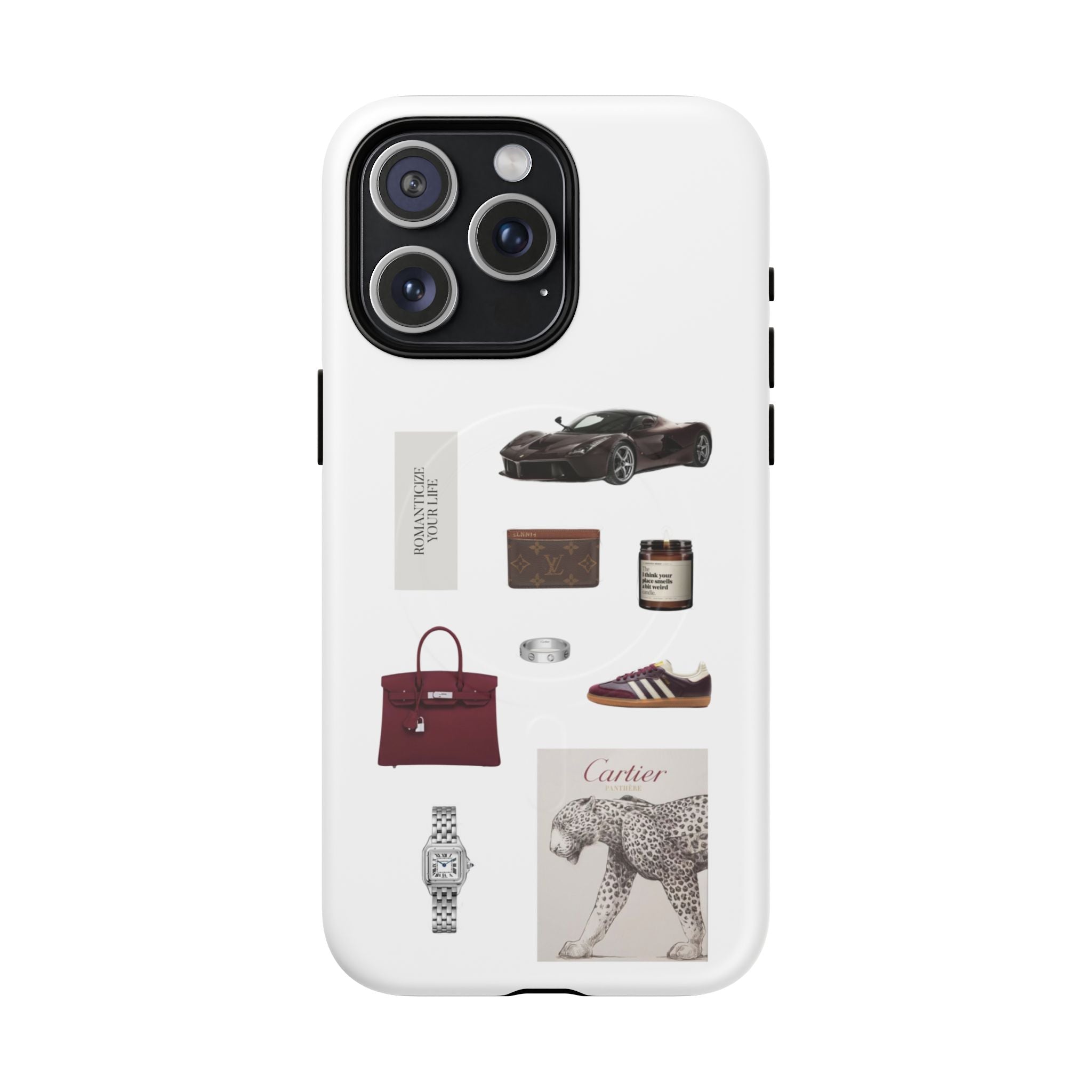 SAEVO Bordeaux Luxe Magnetic iPhone Case