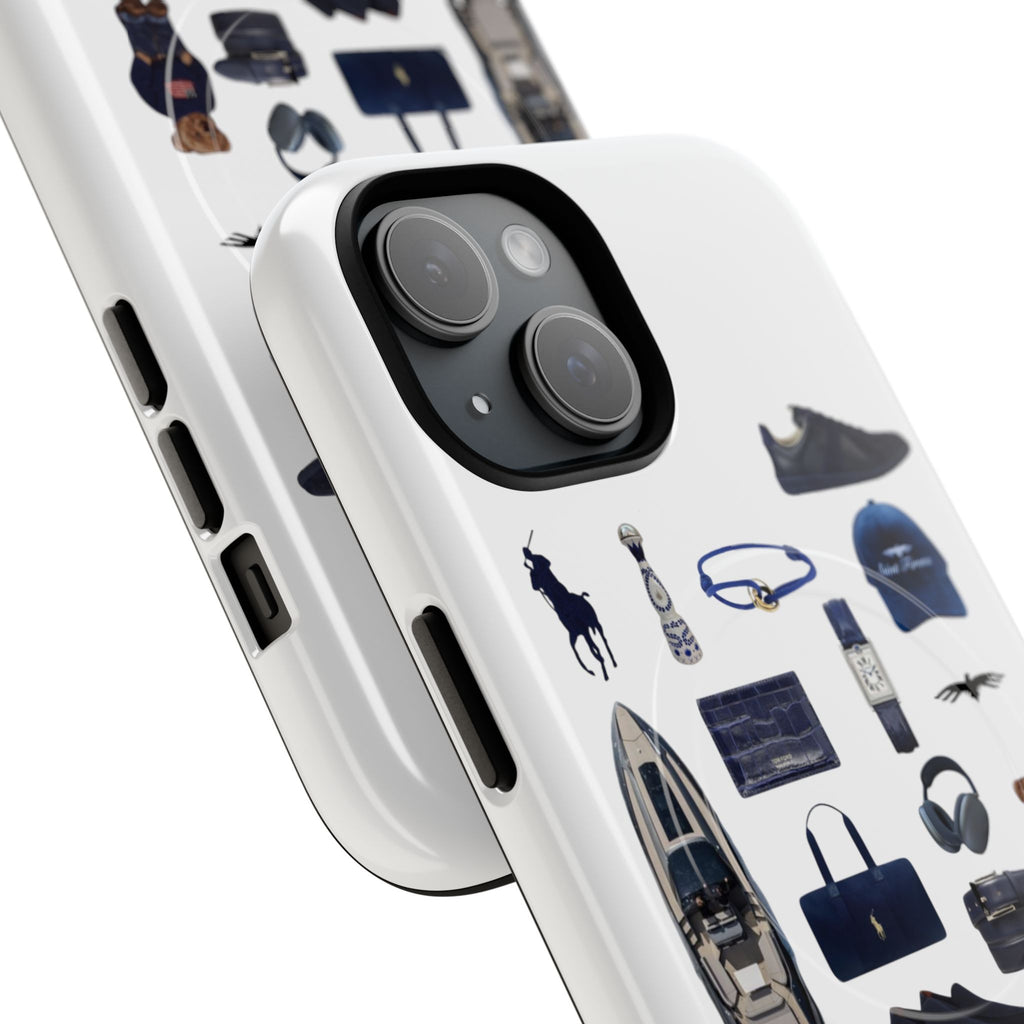 SAEVO Riviera Blue Magnetic iPhone Case
