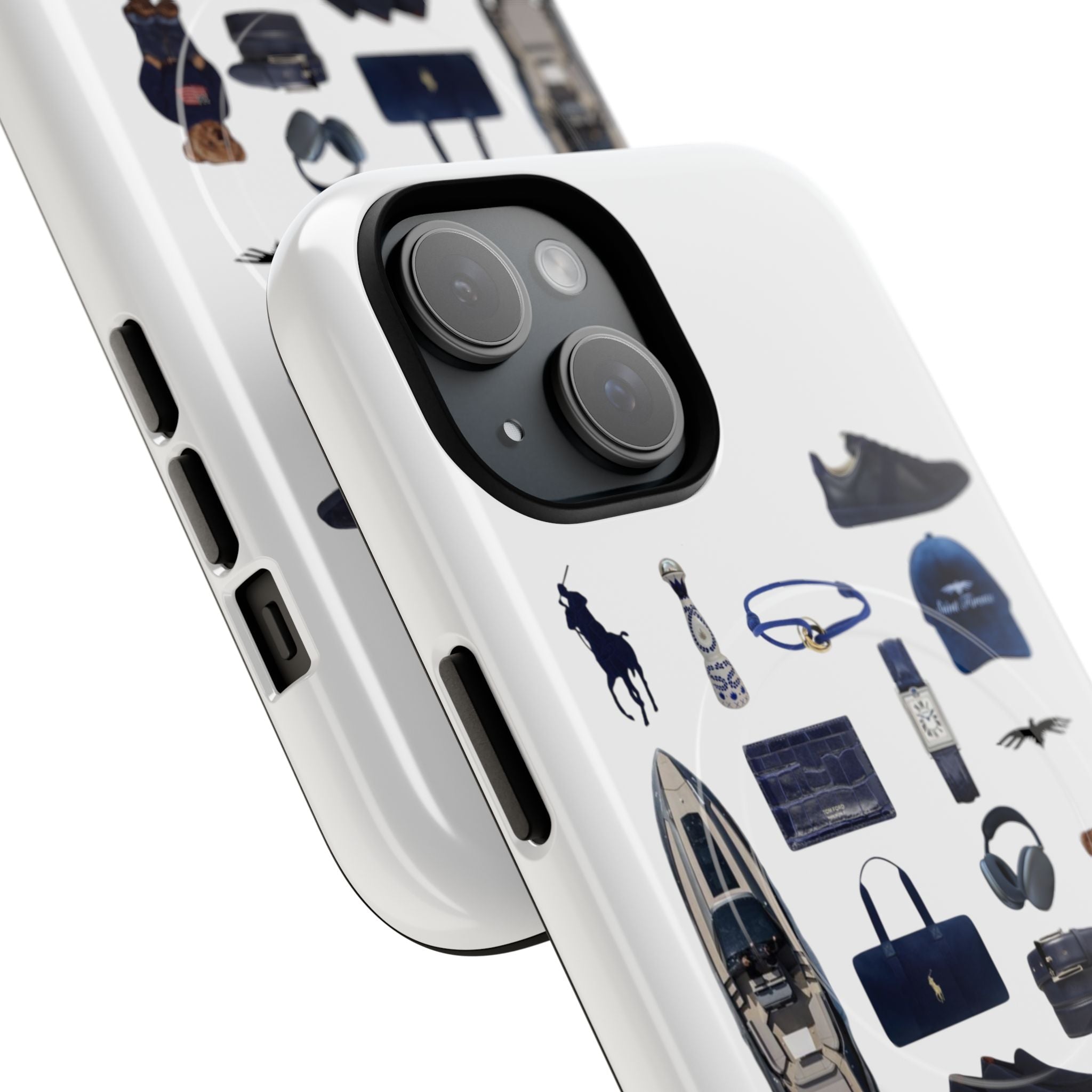 SAEVO Riviera Blue Magnetic iPhone Case