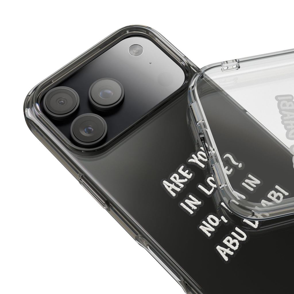 Abu Dhabi Love Clear Case