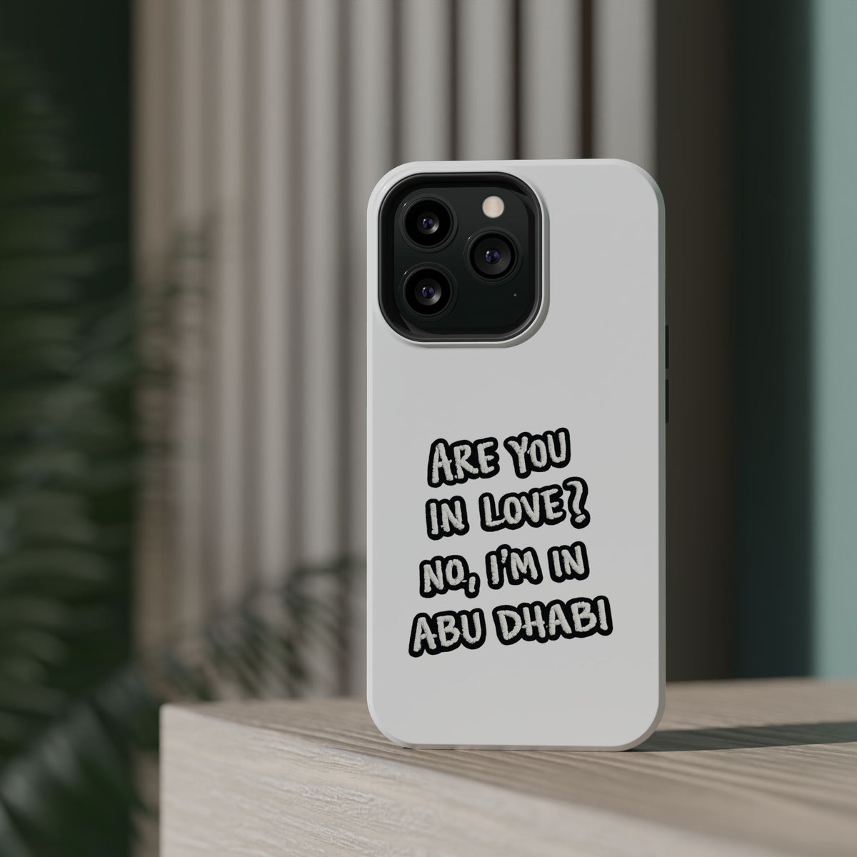 Abu Dhabi Love Magnetic Impact-Resistant Case