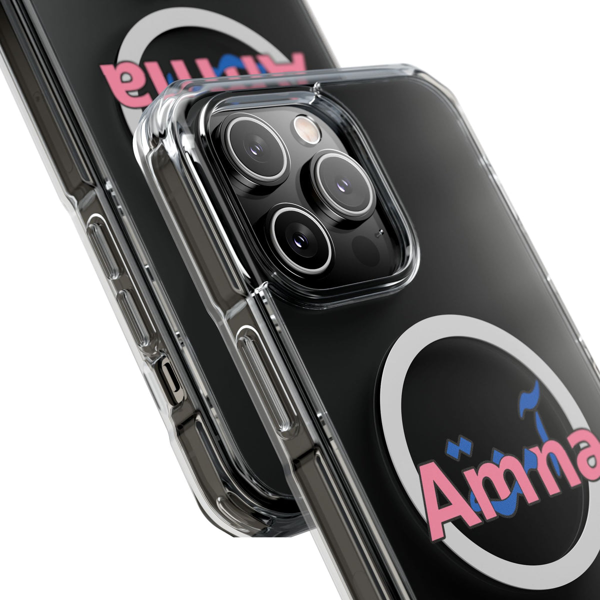 Amna Magnetic Clear iPhone Case