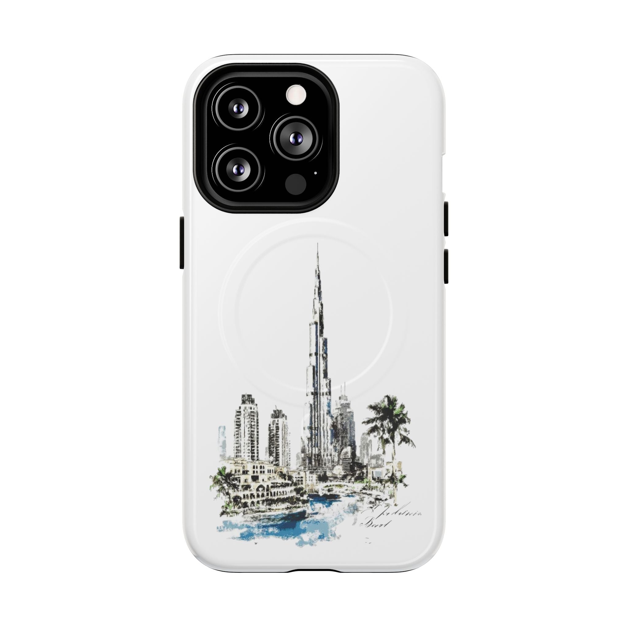 SAEVO Burj Khalifa Magnetic iPhone Case