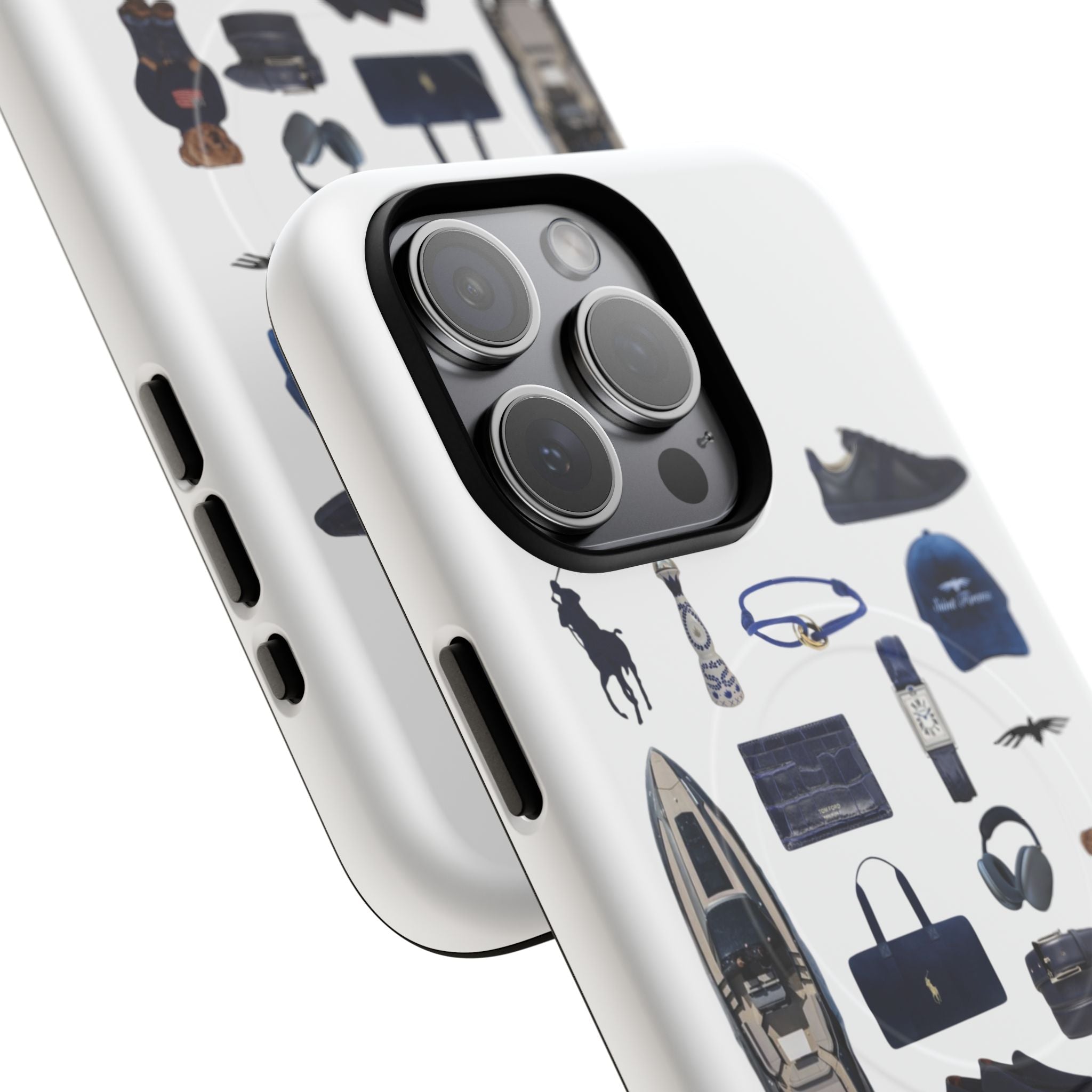 SAEVO Riviera Blue Magnetic iPhone Case