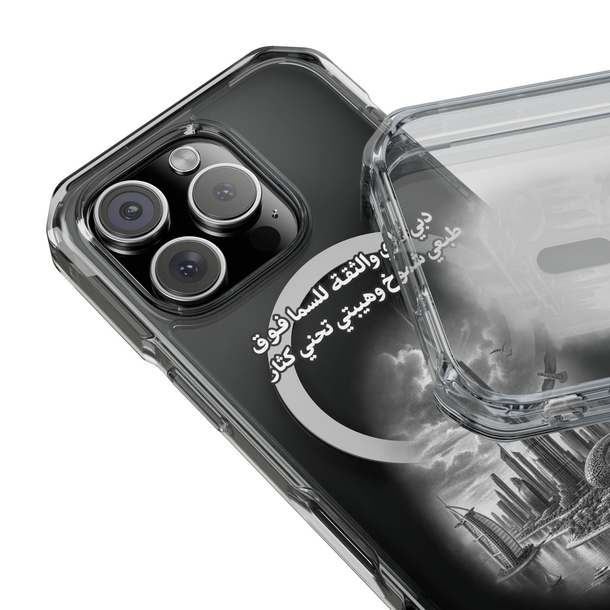 Dubai Dari Magnetic Clear Case