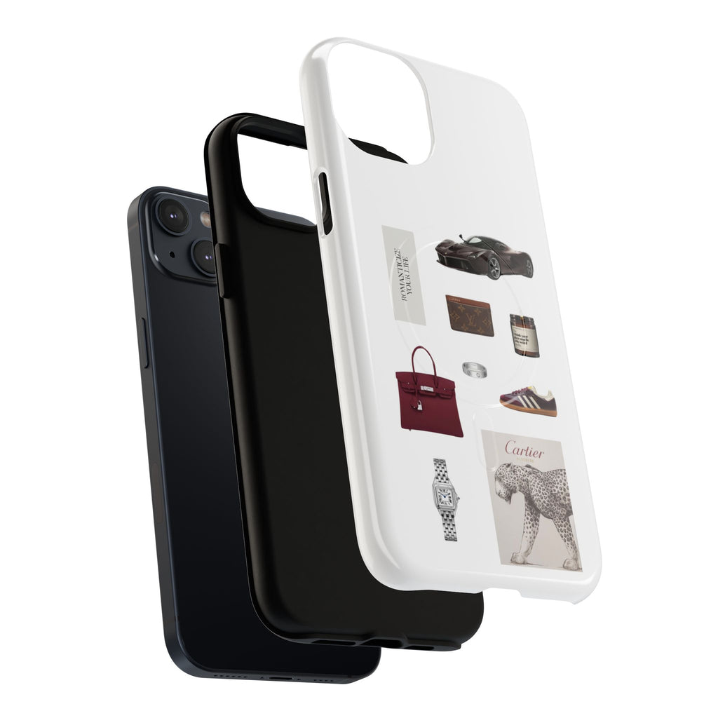 SAEVO Bordeaux Luxe Magnetic iPhone Case