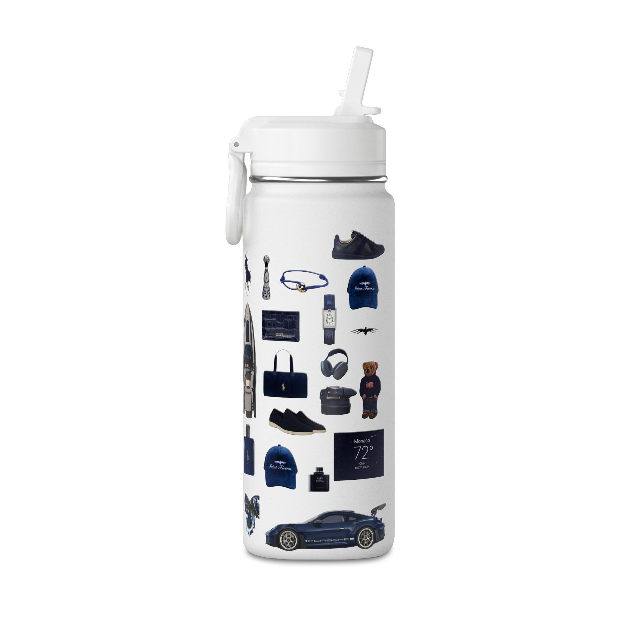 SAEVO Riviera Blue Mini Water Bottle – 0.6L