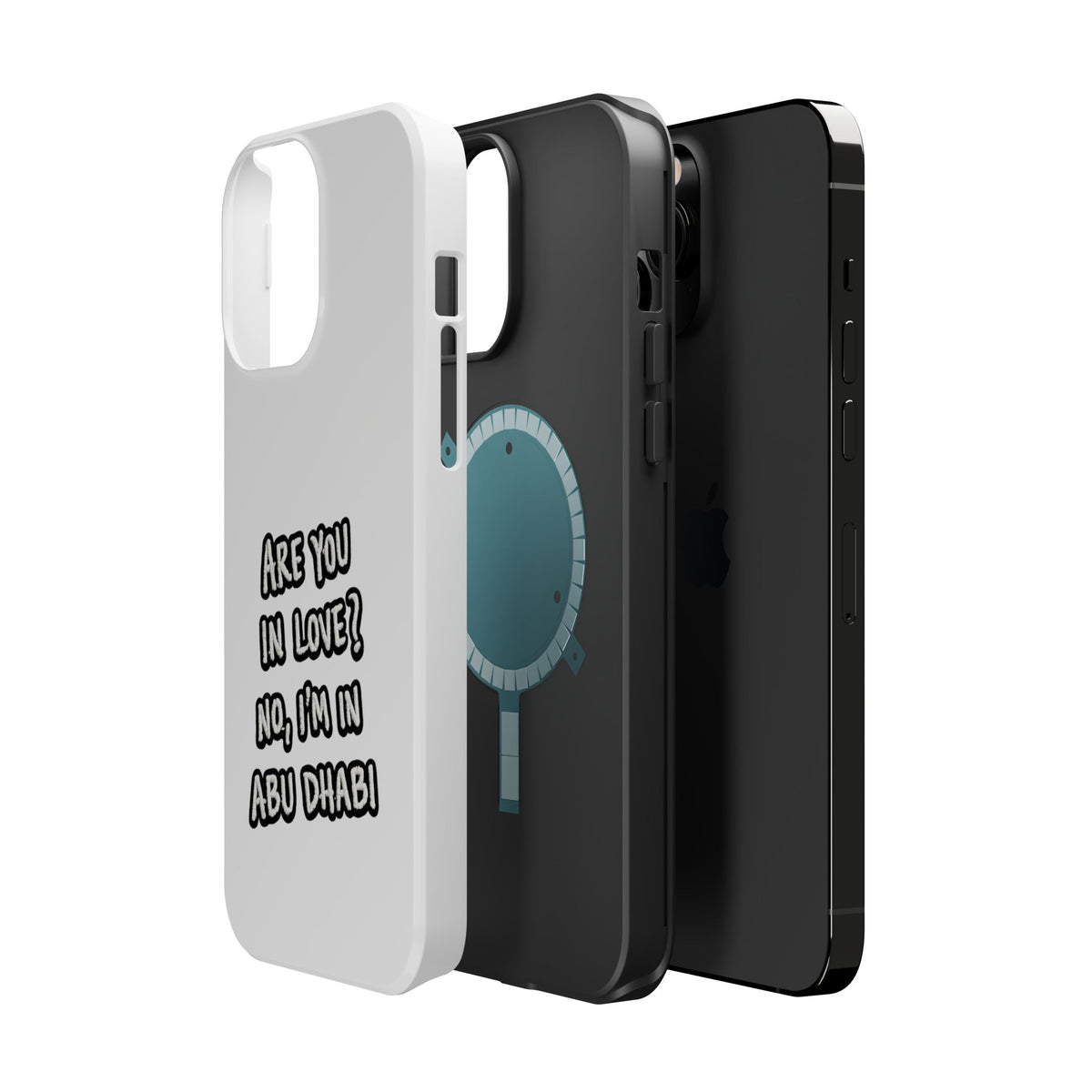 Abu Dhabi Love Magnetic Impact-Resistant Case