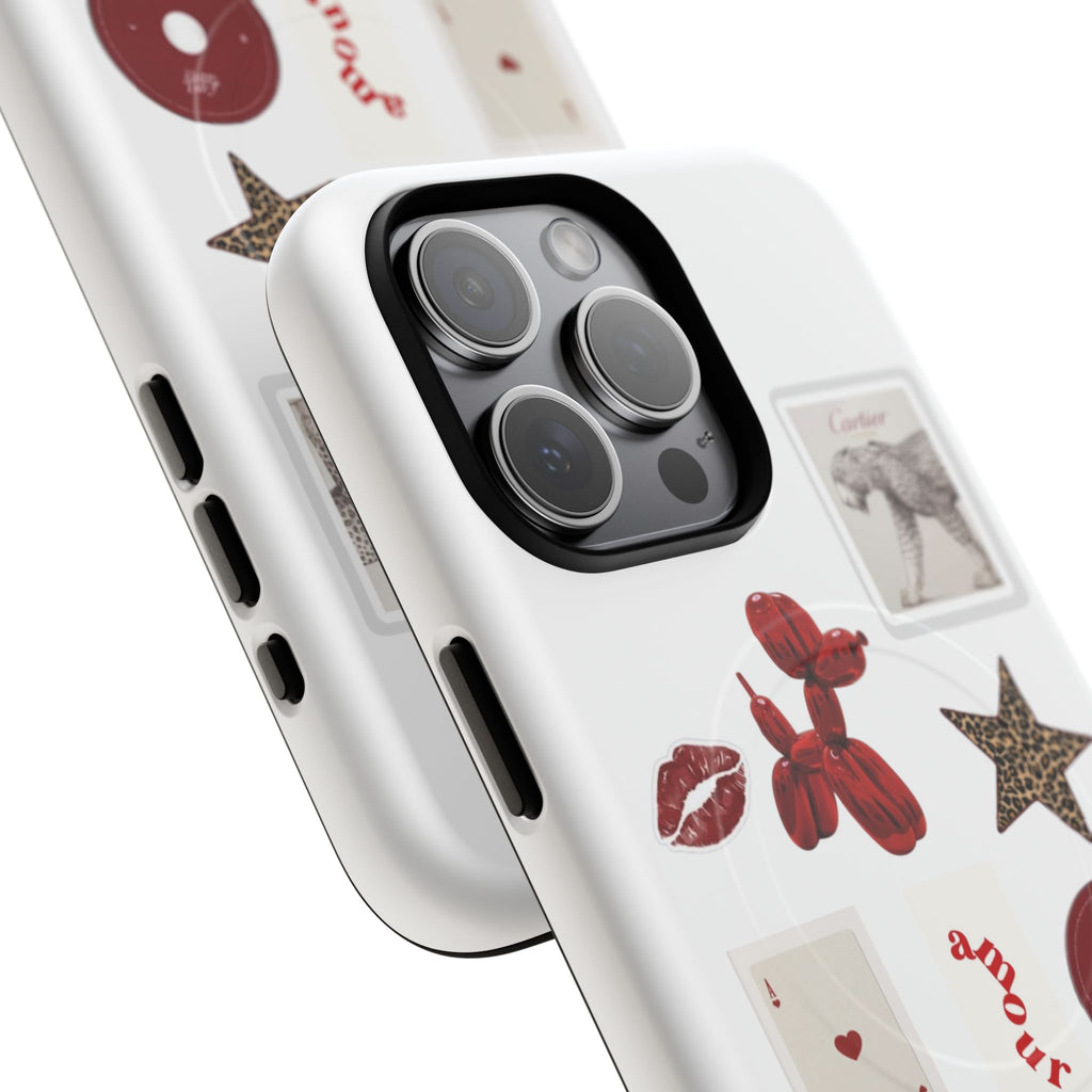 SAEVO Crimson Instinct Magnetic iPhone Case