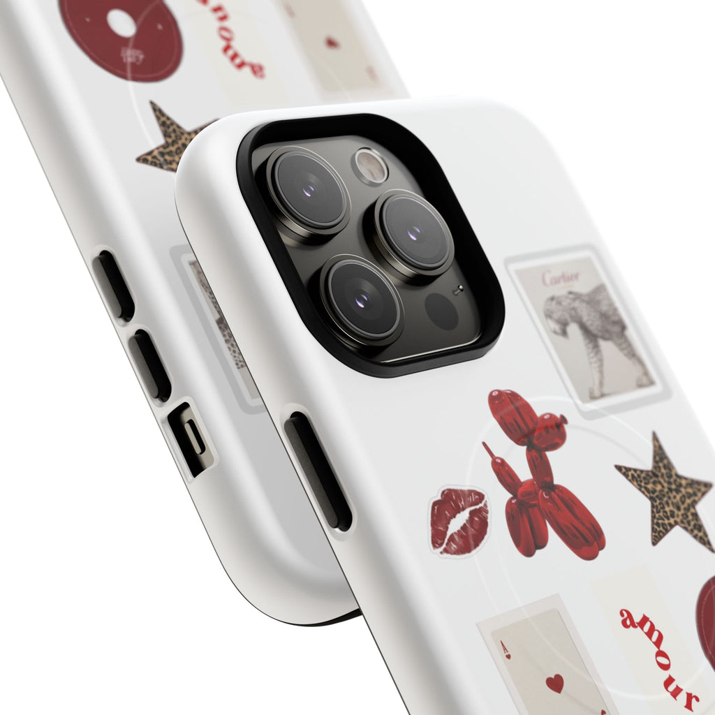 SAEVO Crimson Instinct Magnetic iPhone Case