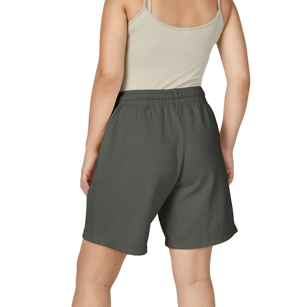 SAEVO Garment-Dyed Fleece Sweat Shorts