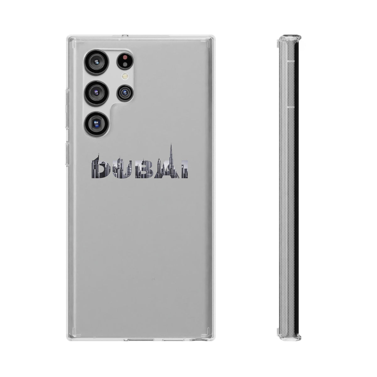 Dubai Skyline Clear Impact-Resistant Case