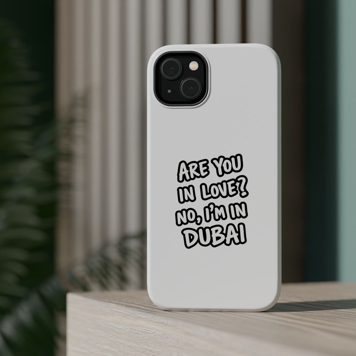 Dubai Love Magnetic Impact-Resistant Case
