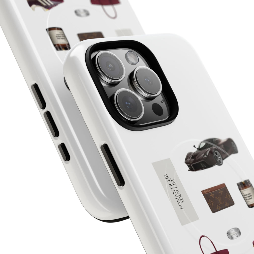 SAEVO Bordeaux Luxe Magnetic iPhone Case