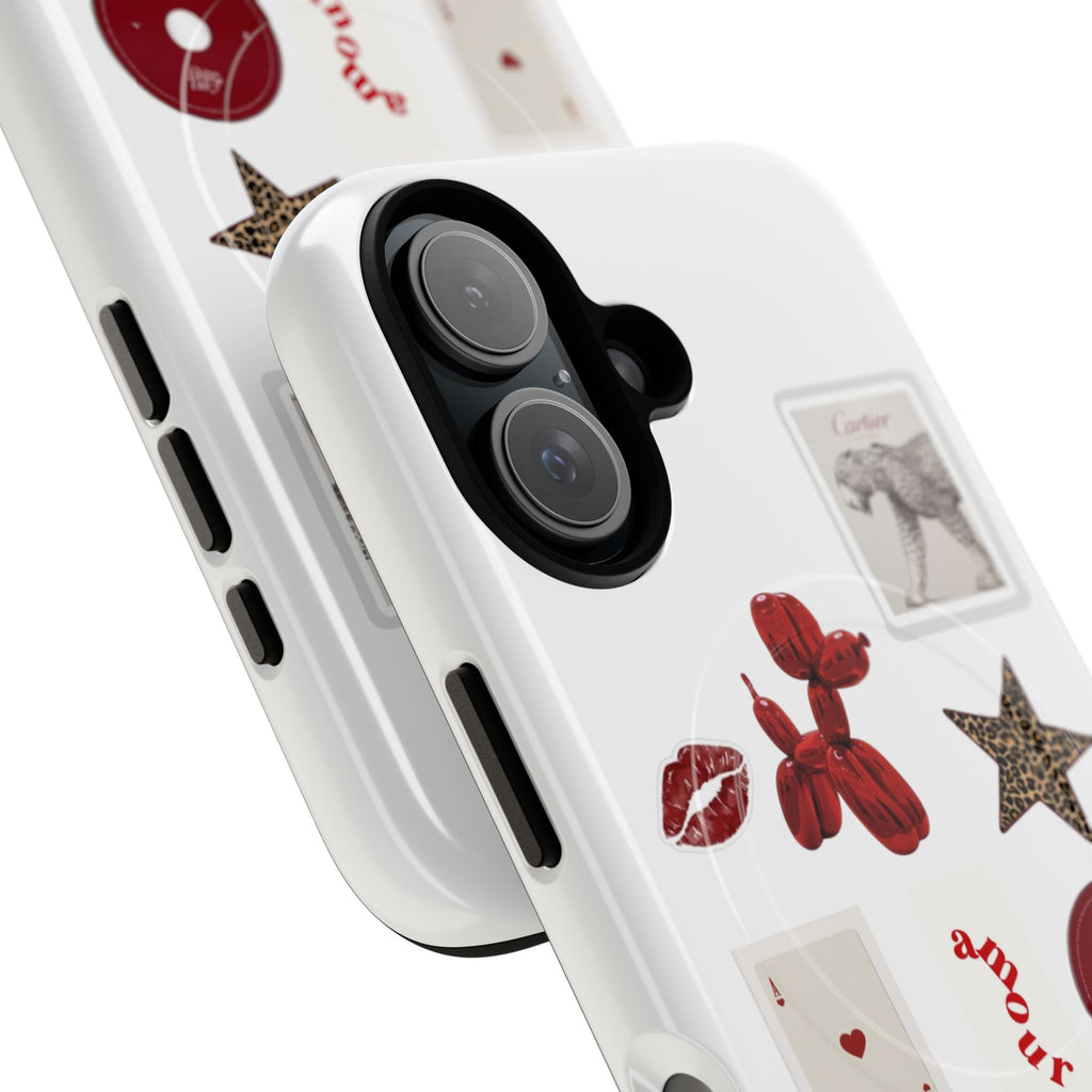 SAEVO Crimson Instinct Magnetic iPhone Case