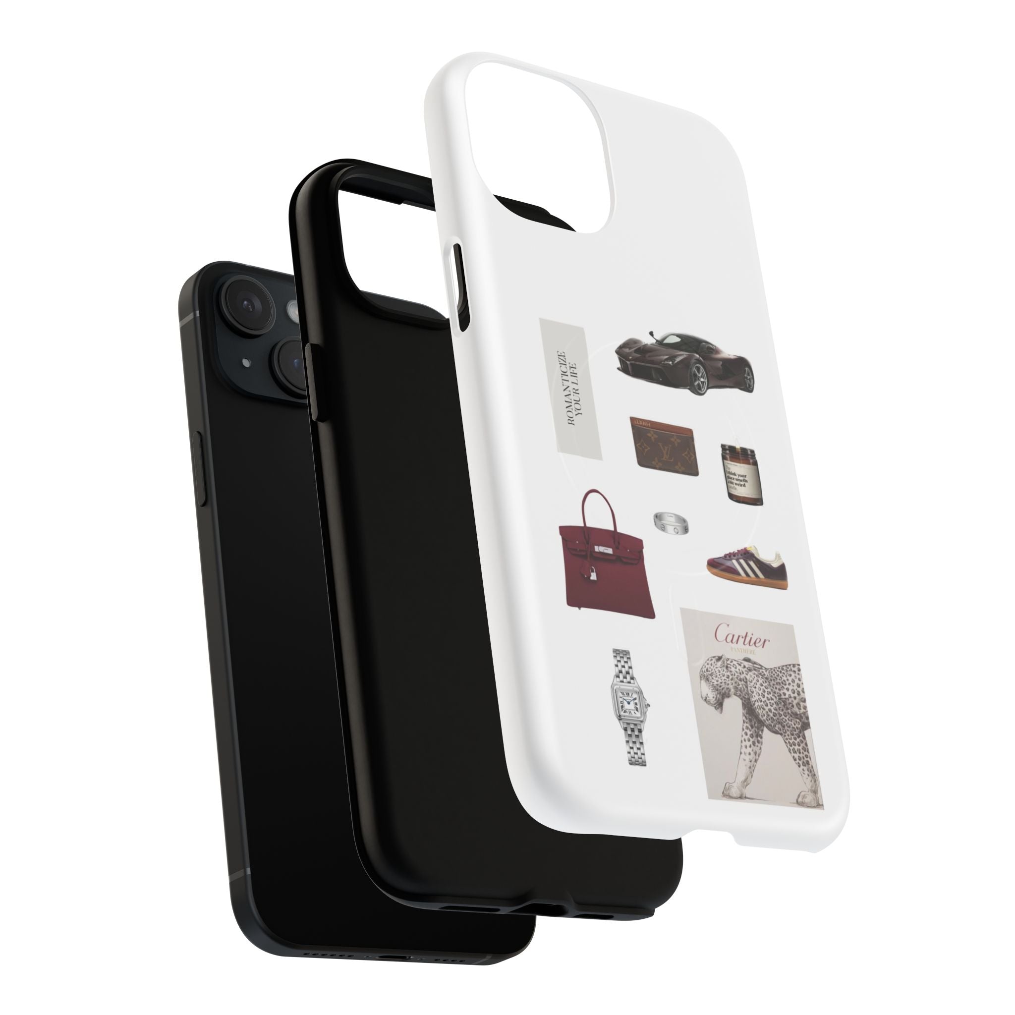SAEVO Bordeaux Luxe Magnetic iPhone Case