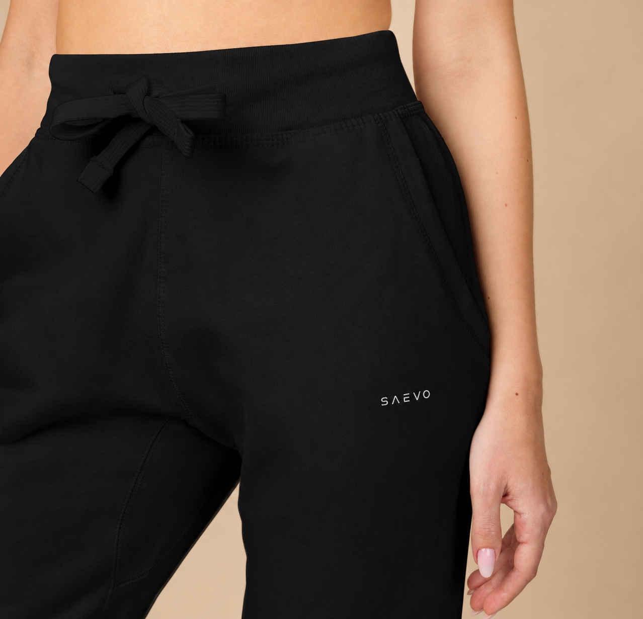SAEVO Black Sweatpants