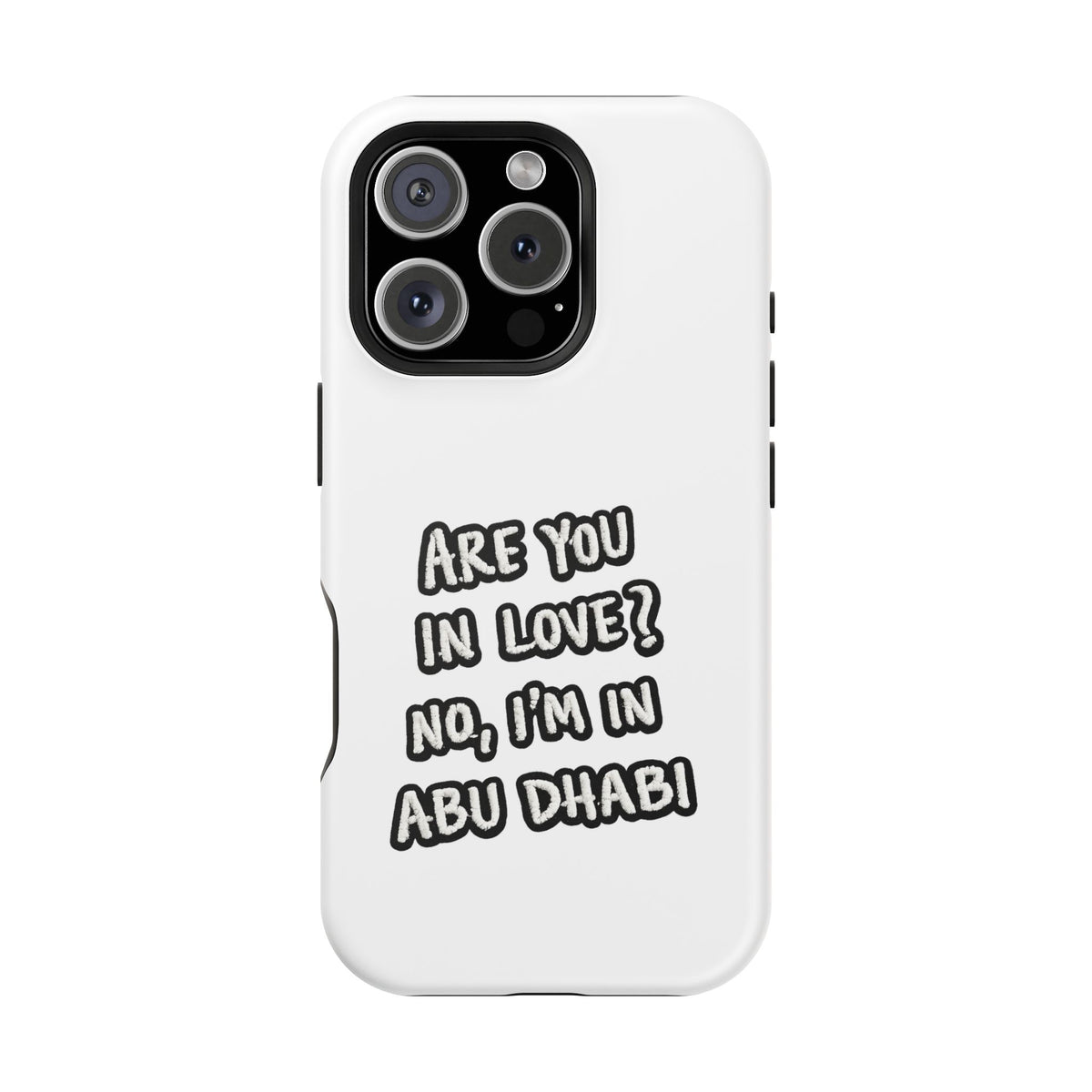 Abu Dhabi Love Magnetic Impact-Resistant Case