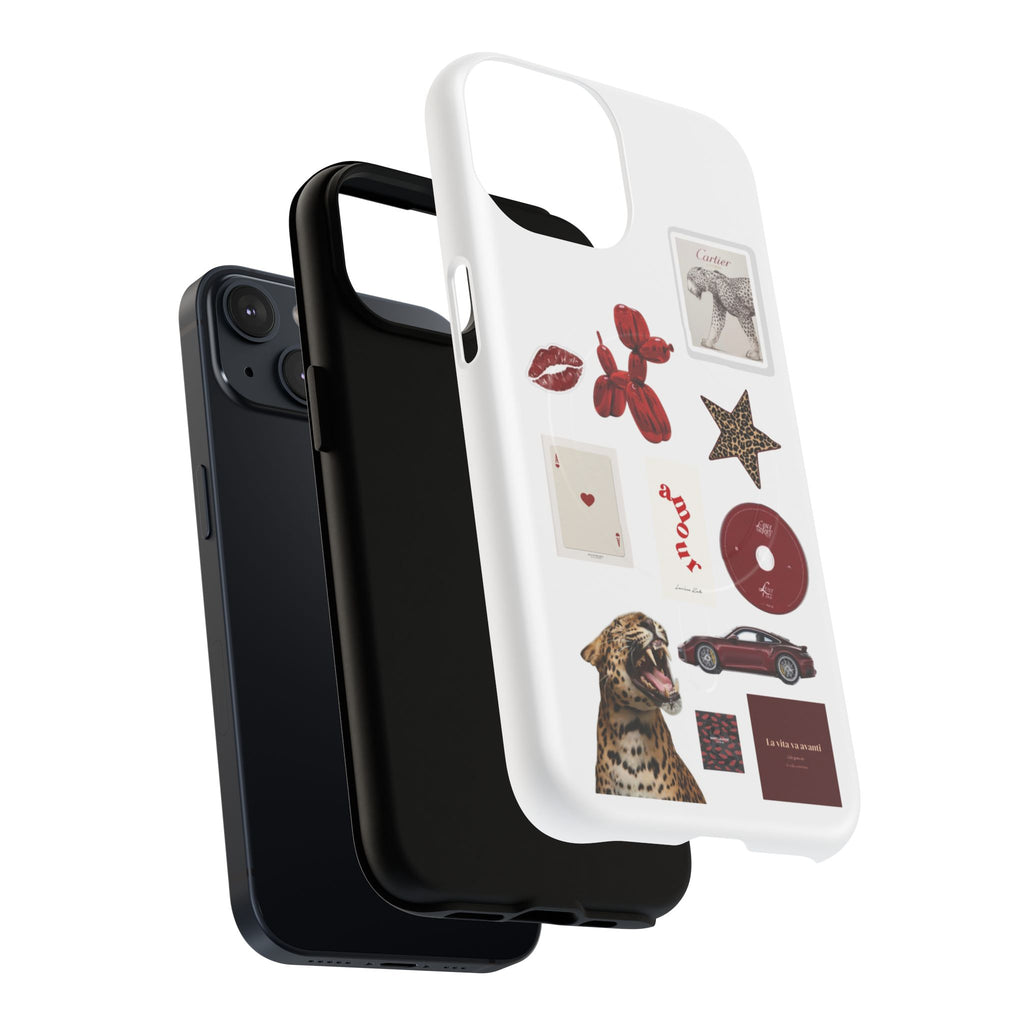 SAEVO Crimson Instinct Magnetic iPhone Case