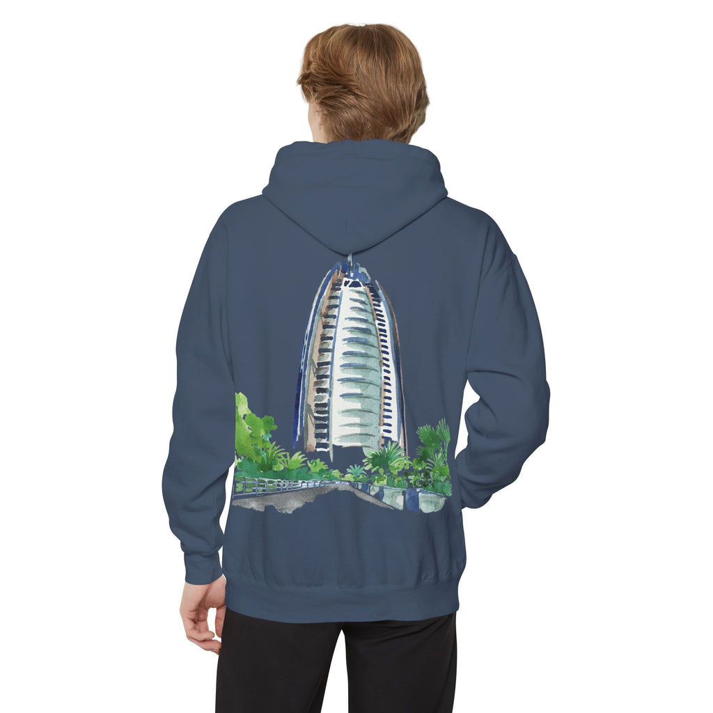 SAEVO Burj Al Arab Watercolor Hoodie
