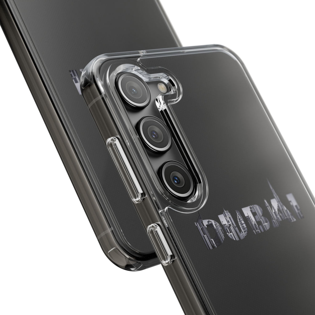 Dubai Skyline Clear Impact-Resistant Case