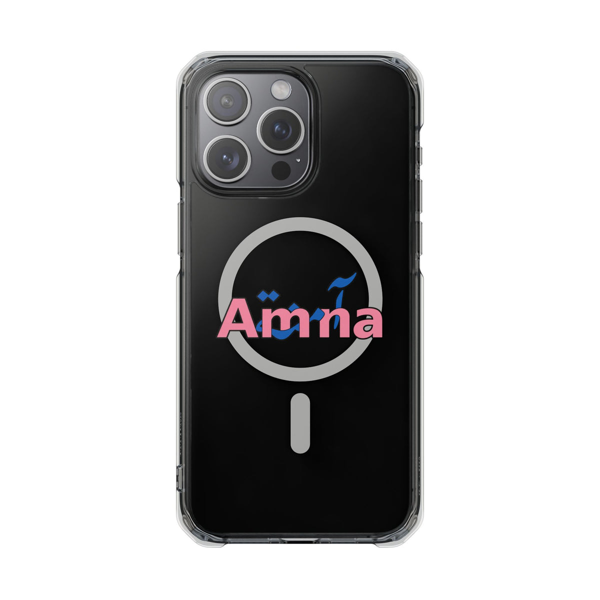 Amna Magnetic Clear iPhone Case