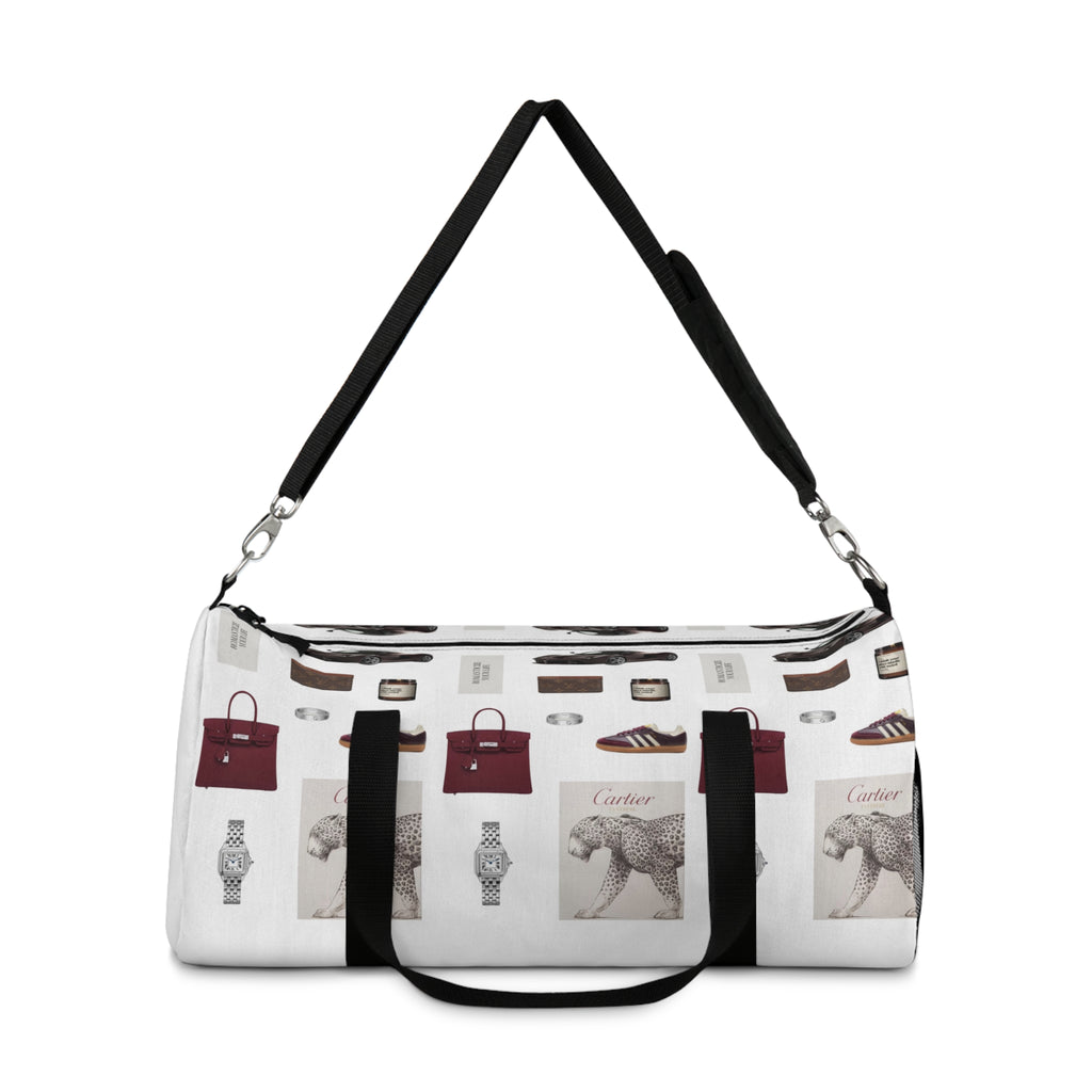 SAEVO Bordeaux Luxe Duffel Bag