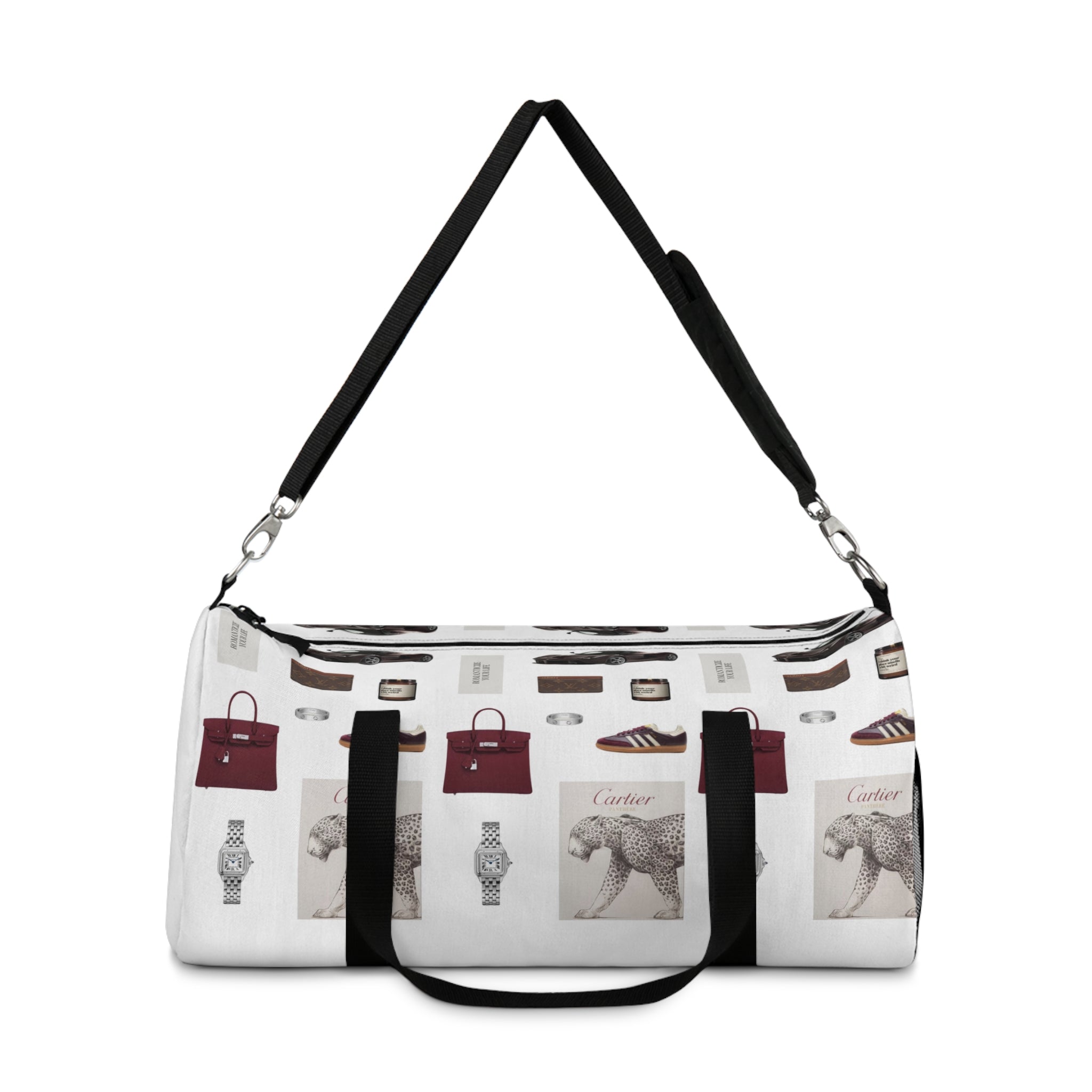 SAEVO Bordeaux Luxe Duffel Bag