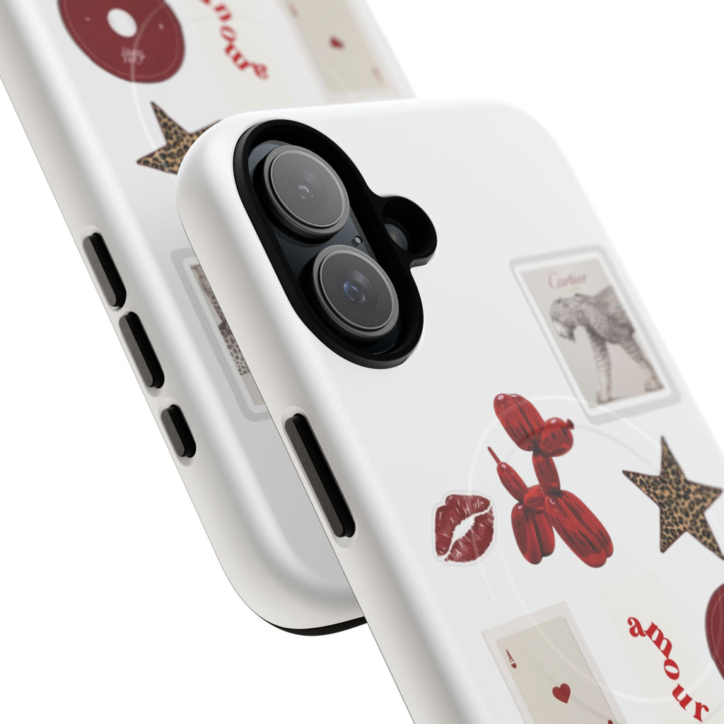 SAEVO Crimson Instinct Magnetic iPhone Case