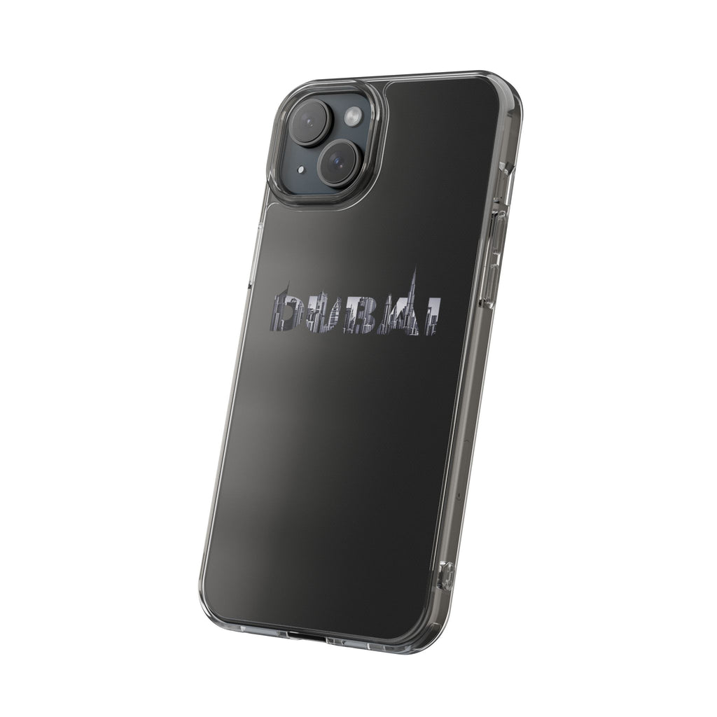 Dubai Skyline Clear Impact-Resistant Case